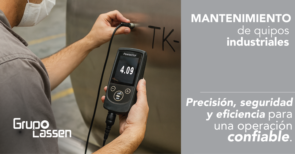 mantenimiento adecuado de equipos de equipos de almacenamiento y procesamiento industrial. Grupo ALssen - Medellín - colombia