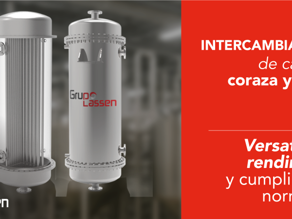 Intercambiador de calor de coraza y tubos, versatilidad en el cumplimiento normativo.
